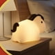 thumbnail image 1 of Lámpara de mesita de noche con luz de noche, adorno de regalo de cumpleaños, portátil, de silicona, para decoración del hogar, para cumpleaños, aniver, 1 of 8