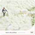 thumbnail image 3 of Alfombra de baño de 19.6 x 31.4 pulgadas, antideslizante, alfombra de baño de animales, alfombra de ducha suave, microfibra de felpa, absorbente de agua, alfombras gruesas y peludas, lavable a, 3 of 7
