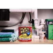 Flex Seal Liquid Rubber Sealant Coating, Clear, 1 Gallon