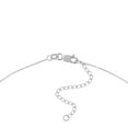 thumbnail image 6 of SZUL Women's 14K Solid White Gold Dainty Crescent Necklace, 6 of 6