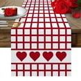 thumbnail image 3 of Valentine'S Day Love Table Runner Wedding Dining Decoration Holiday Tablecloth, 3 of 5