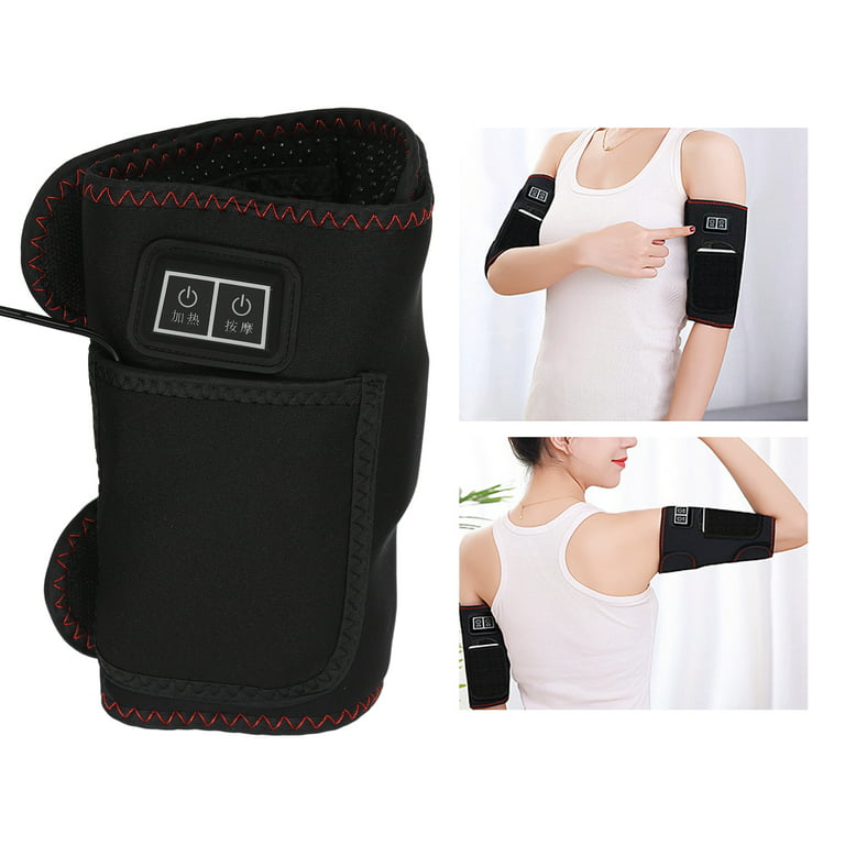 Electric 3 Mode EMS Knee Massager Leg Joint Heating Hot Compress Therapy  Elbow Muscle Stimulator Pain Relief Knee Warmer Pad