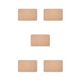 thumbnail image 3 of Maytalsory Quick-drying Bathroom Rugs Exquisite Crafted For Easy Cleaning Toilet Rugs Bath Mat Carpets Camel 5PCS, 3 of 6