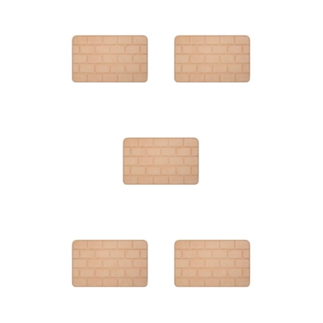 Bewildely Alfombrilla para bañera de alta resiliencia, rápida y fuerte absorción para alfombras de baño, alfombrilla para baño, camello Type2 NO2