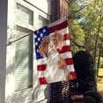 thumbnail image 2 of Brittany Spaniel Patriotic Flag Canvas House Size, 2 of 4