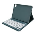 thumbnail image 1 of Tablet Case for Pro 11 M4 2024 Case, Case Keyboard Cover with 7 Colors Backlit Magnetic Detachable Keyboard, Tablet Protective Case, 1 of 7