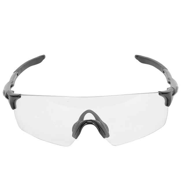 Lunettes de Soleil pour Vélo, Lunettes de Cyclisme Multifonctionnelles Photochromiques Résistantes aux Impacts pour la Course et la Randonnée Noir, Noir Rouge, Blanc, Argent