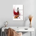 thumbnail image 2 of Elephant Stock Chardonnay Nights Wall Art - Vertical Multi Panel Canvas - Living Room Wall Decor - Fashion And Beauty Multi Panel - White And Red Decor By Ashvin Harrison - 14" x 23", 2 of 4