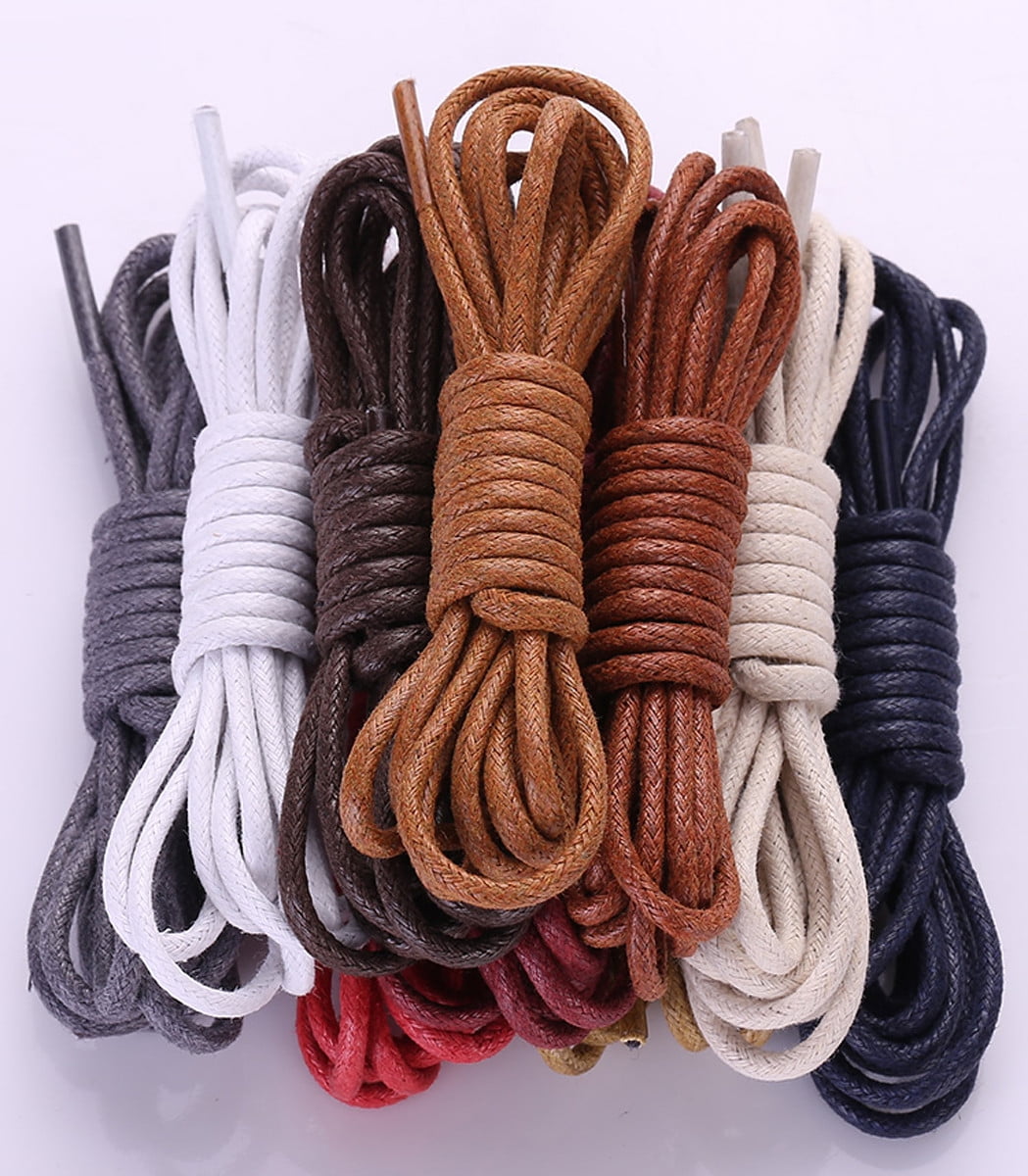 Santimon Pairs Replace Shoe Laces Round Strings for Boots