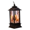 thumbnail image 2 of Christmas Mini Lantern, Christmas Lanterns Decorative Indoor Lanterns Decorative,Tiny Decorative Retro Vintage Oil Lamp, Small Little Christmas Lights for Tabletop Tiered Tray Craft, 2 of 2