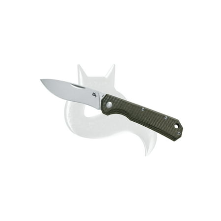 Black Fox Coil Slipjoint Green Micarta & 440C Stainless BF-748MI Pocket Knife BF-748 MI