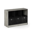 thumbnail image 1 of Librería organizadora Furinno Basic 3x2 con papeleras, 1 of 6
