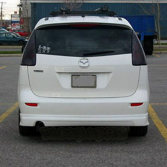New 2005-2010 Mazda5 Tinted Tail Lamp Light Overlays Film Kit Smoked Protection
