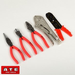 Mechanic Plier Set, 5pc, Forged
