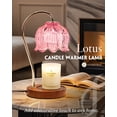 thumbnail image 5 of Pink Candle Warmer Lamp with Timer, Funistree Dimmable Wax Warmer for Jar Candles, House Warming New Home Decor for Women Mom Girl, Birthday Wax Melter Gift, 5 of 6