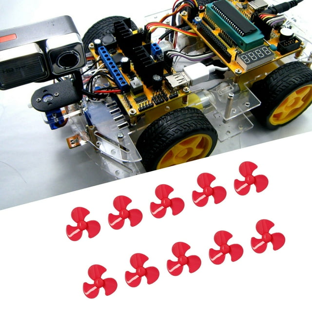 Hélices De Plástico, XR-146 Compacta De 50 Mm 3 Hélice De Cuchilla Con Orificio De 2 Mm Para El Modelo De Juguetes De Bricolaje