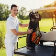 thumbnail image 4 of ONETECH Cute Cat Golf Towel Golf Accessories and Gifts 24x16in 2PC, 4 of 7