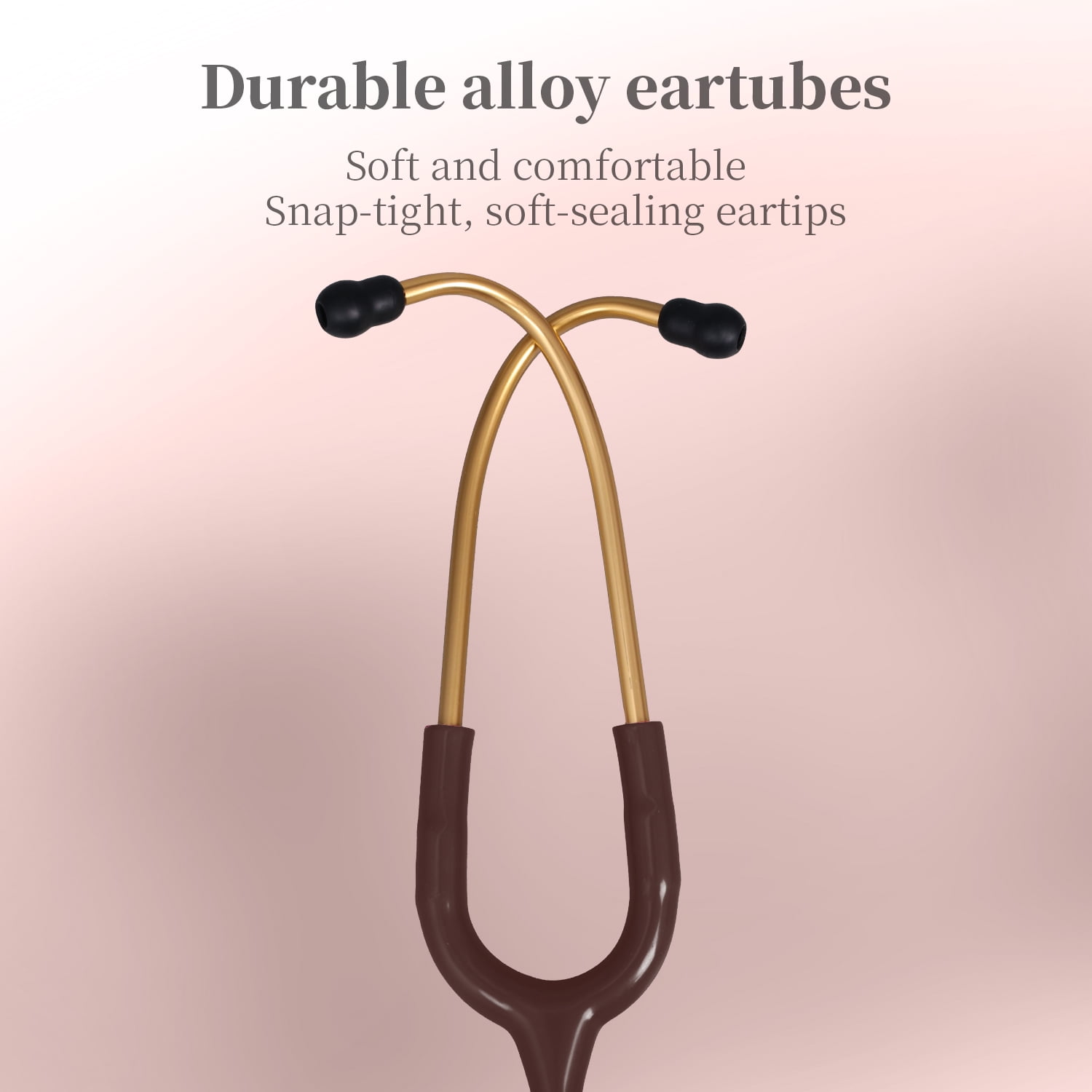 MaiWieel Classic Monitoring Stethoscope Professional Dual Head Chocolate Stethoscopes For Nurse,Doctor,Vet,Home Medical,EMT
