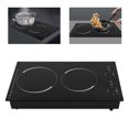 thumbnail image 3 of 4000W Portable Induction Cooktop Countertop Dual Cooker Burner Stove Hot Plate, 3 of 20
