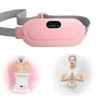 thumbnail image 5 of SOONHUA Portable Cordless Heating Pad for Menstrual Cramps Relief, Heating Pad for Stomach, 3-Speed Temperature Adjustment and 4-Speed Massage Modes, Back and Belly Heating Pad for Women(Pink), 5 of 15