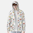 thumbnail image 4 of Haiem Geometric Retro UPF 50+ Fishing Shirts for Men Long Sleeve UV Sun Protection Hoodie Non-Mask Outdoor Hiking Shirts, 4 of 9