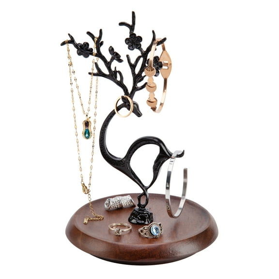 Antlers Jewelry Display Stand,Tree Tower Rack Hanging Organizer for Ring Earrings Necklace Bracelet