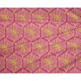 thumbnail image 4 of oneOone Polyester Lycra Fabric Floral Block Print Sewing Fabric BTY 56 Inch Wide, 4 of 4