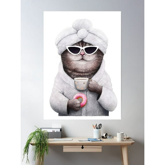 Kna Prints - Good Morning Life Poster, UNFRAMED-8x12