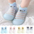 thumbnail image 1 of SPRING PARK Unisex Baby Anti Slip Floor Socks With Soft Rubber Bottom Infant Socks Sole, 1 of 8
