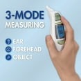 thumbnail image 4 of Veridian Ear and Forehead Thermometer | Audible English Spanish Results for Visually Impaired | Tympanic Infrared Measurements | Instant 1-Second Readout | Tri-Color Fever Alert, 4 of 9