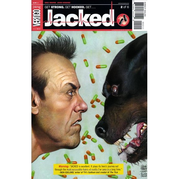 Jacked #2 VF ; DC/Vertigo Comic Book