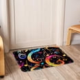 thumbnail image 6 of Note Machine Washable Non-Slip Polyester Door Rugs Office Rug Indoor Rug, 6 of 6
