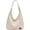 A-beige, variant on Shoulder Bag Women Tote Bag PU Leather Chic Fashionable Large Magnetic Closure Bag Casual Commuting Handbag