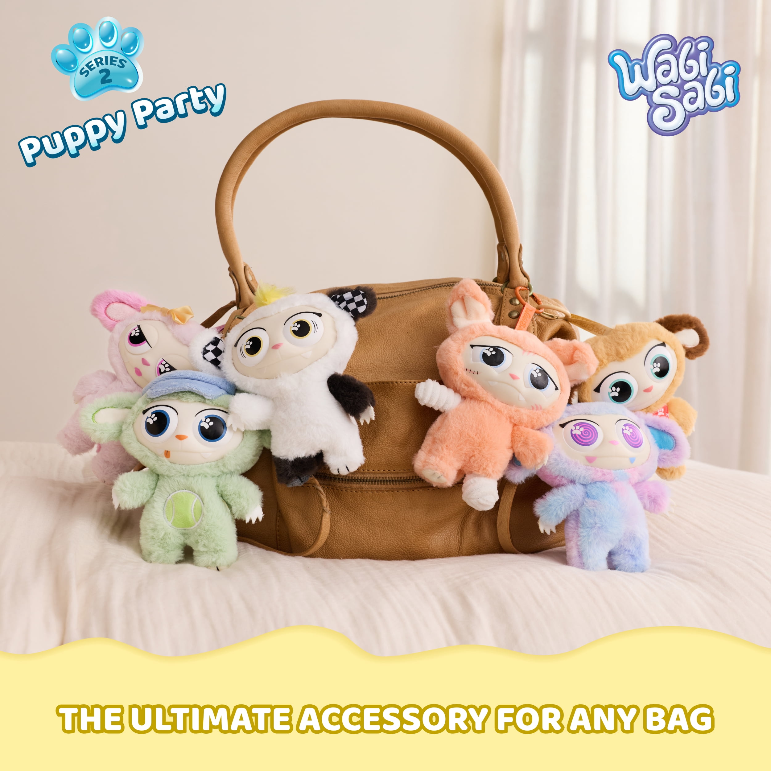 Wabi Sabi Puppy Party Blind Box by Relatable - Mystery Plush Toys