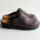 thumbnail image 3 of Sandalias y zapatillas de hombre de talla grande, informales, de una sola capa, con cuña plana, punta cuadrada grande, boca baja y vacía, 3 of 4