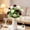 E, variant on Clearance Under $5 Artificial Coneflower Spray Artificial Coneflower For Fall Porch Pot,Plastic (F) (1Pc)