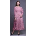 thumbnail image 2 of Bimba Robe Maxi à Volants Longue Bohème Renaissance en Coton à Smocks pour Femme - Xxx-Grand, 2 of 5
