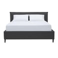 thumbnail image 1 of Cama Queen Size Kessa Muebles Wren Gris Obscuro, 1 of 1