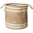 thumbnail image 4 of LR Home Montego Decorative Storage Basket, 19" High, Natural Jute, 4 of 4