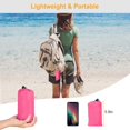thumbnail image 6 of iMountek Portable Beach Blanket 4.6 x 6.6ft Waterproof Foldable Camping Rug Pocket Sandproof Picnic Mat for Camping Picnic Hiking Grass Travel, Pink, 6 of 7