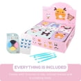 thumbnail image 3 of LOUFOR Air Dry Clay Kits - Modeling Clay for Kids, Ultra Light & Soft, Safe & Non-Toxic, DIY Airdryclay Kit with Sculpting Tools and Tutorials, Creatible, 3 of 7