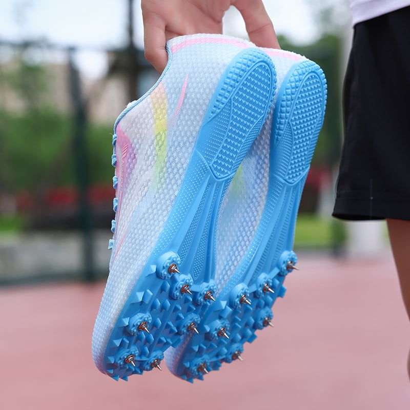 Track and Field Shoes Men Women Kids Spikes Sneakers Track Race Jumping Sneakers Professional Running Nail Spikes Shoes