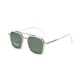 thumbnail image 6 of TR90 Sunglasses Square Sun Glasses Double Bridge Metal 400 Eyewears for Cycling Sports Outdoor Lightweight Durable, 6 of 7