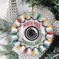 thumbnail image 2 of 3D Inflated North Pole Surveillance Christmas Ornament, Christmas Ornaments 2025, Hanging Ornament For Christmas 2025, Christmas Gifts For Husband, 2 of 5