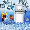 thumbnail image 2 of Manual Ice Crusher Shaver Shaved Ice Machine Stainless Steel Ice Breaker Ice Crusher for Quick Crushing - Gray, 2 of 5