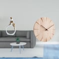 thumbnail image 2 of Escultura Abstracta De Mujer Y Reloj De Pared De Madera Maciza, Diseño Creativo Para Dormitorio, Estantería, Restaurante, Oficina, Regalo, Decoración., 2 of 8