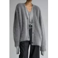 thumbnail image 5 of Fuzzy Button Down Long Sleeve Cardigan, 5 of 10