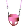 thumbnail image 2 of Swing-N-Slide  Full Bucket Toddler Swing with Coated Chains Blue 12" L x 12" W x 10" H, 2 of 5