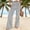 #0013-Black, variant on Womens Striped Pants, Loose High Waisted Straight Leg Trousers, Smocked Elastic Casual Long Bottoms, Breathable Summer Pants Gift