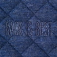 thumbnail image 3 of HALO Easy Transition SleepSack Wearable Blanket, 100% Cotton, Navy Heather, Medium, 3 of 6